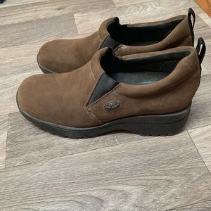 BareTraps Leather Brown Boots (Weatherproof)